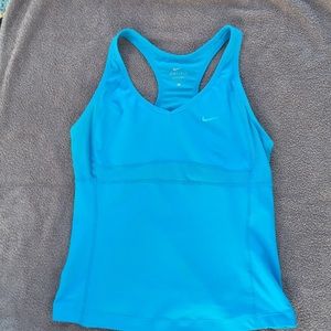 Nike Dri-Fit racerback tank with built in support